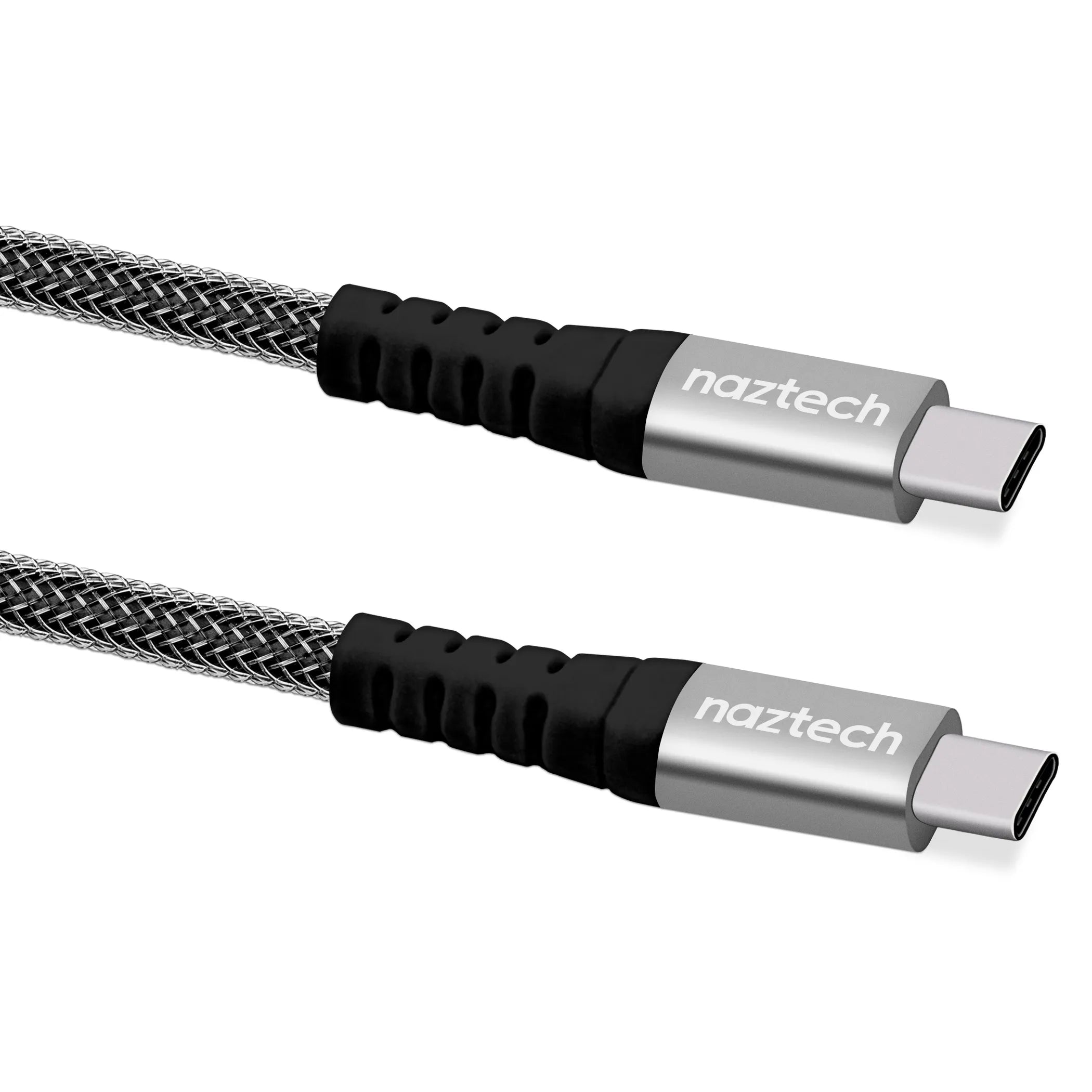 Naztech 4ft USB-C to USB-C Braided Charge & Sync Cable Hypercel Corporation